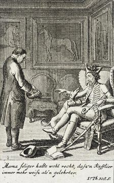 Plate 2 for J.G. Muller's Siegfried von Lindenberg 1783. Creator: Daniel Nikolaus Chodowiecki