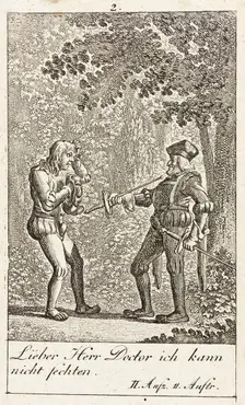 Plate 2 for Shakespeare's Macbeth 1784. Creator: Daniel Nikolaus Chodowiecki