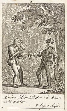 Plate 2 for Shakespeare's Macbeth 1784. Creator: Daniel Nikolaus Chodowiecki