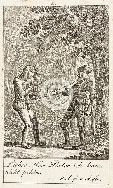 Plate 2 for Shakespeare's 'Macbeth', 1784. Creator: Daniel Nikolaus Chodowiecki.