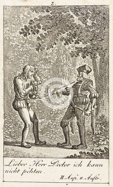 Plate 2 for Shakespeare's 'Macbeth', 1784. Creator: Daniel Nikolaus Chodowiecki.