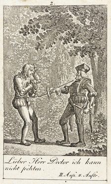 Plate 2 for Shakespeare's Macbeth 1784. Creator: Daniel Nikolaus Chodowiecki