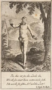 Plate 2 from The Deserter by Sedaine, 1775. Creator: Daniel Berger