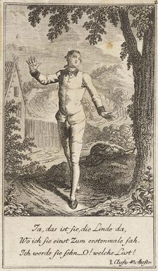 Plate 2 from The Deserter by Sedaine, 1775. Creator: Daniel Berger