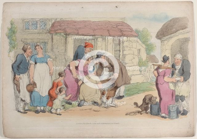Plate 2, from "World in Miniature", 1816., 1816. Creator: Thomas Rowlandson.