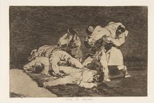 Plate 21 from The Disasters of War (Los Desastres de la Guerra): It w..., 1810 ( published 1863). Creator: Francisco Goya