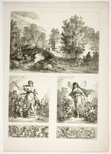Plate 22 of 38 from Oeuvres de J. B. Huet, 1796–99. Creator: Jean Baptiste Marie Huet