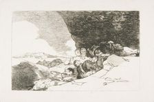 Plate 23 from The Disasters of War (Los Desastres de la Guerra): The Same Elsewhere. (..., 1810. Creator: Francisco Goya