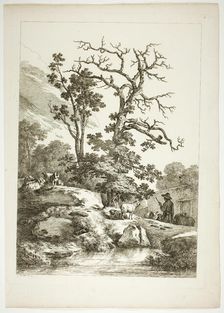 Plate 23 of 38 from Oeuvres de J. B. Huet, 1796–99. Creator: Jean Baptiste Marie Huet