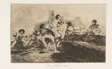 Plate 24 from The Disasters of War (Los Desastres de la Guerra): They ..., 1810 (published 1863). Creator: Francisco Goya