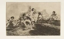 Plate 24 from The Disasters of War (Los Desastres de la Guerra): They ..., 1810 (published 1863). Creator: Francisco Goya