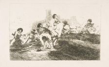 Plate 24 from The Disasters of War (Los Desastres de la Guerra): They can still be of u..., 1810. Creator: Francisco Goya