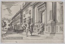 Plate 24: Mercury and Aglauros, from Ovid's Metamorphoses 1641. Creator: Johann Wilhelm Baur