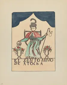 Plate 24: The Lost Child of Atocha: From Portfolio "Spanish Colonial Designs of New Mexico", 1935/19 Creator: Unknown