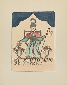 Plate 24: The Lost Child of Atocha: From Portfolio "Spanish Colonial Designs of New Mexico", 1935/19 Creator: Unknown