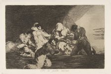 Plate 26 from The Disasters of War (Los Desastres de la Guerra): One..., 1810-20, published 1863. Creator: Francisco Goya