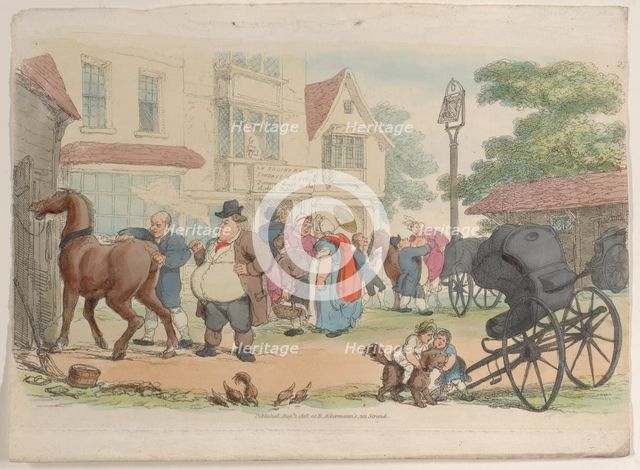 Plate 27, from "World in Miniature", 1816., 1816. Creator: Thomas Rowlandson.