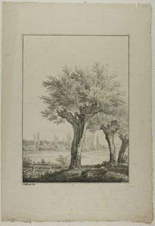 Plate 27 from Blatt Baum und Landschafts Studien, c.1810. Creator: Lorenz Ekemann Alesson