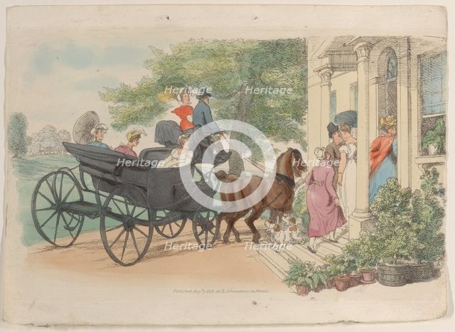 Plate 28, from "World in Miniature", 1816., 1816. Creator: Thomas Rowlandson.
