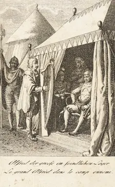 Plate 3 for History of the Middle Ages 1793. Creators: Daniel Nikolaus Chodowiecki, Eberhard Siegfried Henne