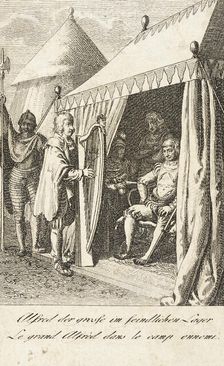 Plate 3 for History of the Middle Ages 1793. Creators: Daniel Nikolaus Chodowiecki, Eberhard Siegfried Henne