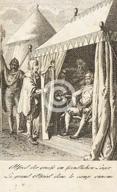 Plate 3 for 'History of the Middle Ages', 1793. Creators: Daniel Nikolaus Chodowiecki, Eberhard Siegfried Henne.