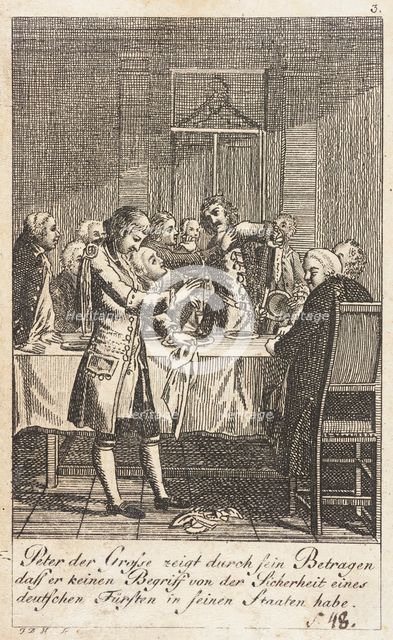 Plate 3 for 'History of Brandenburg for 1793', 1792. Creator: Daniel Nikolaus Chodowiecki.