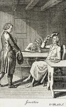 Plate 3 for J.G. Muller's Siegfried von Lindenberg 1783. Creator: Daniel Nikolaus Chodowiecki