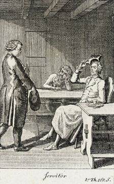 Plate 3 for J.G. Muller's Siegfried von Lindenberg 1783. Creator: Daniel Nikolaus Chodowiecki