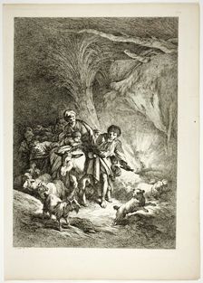 Plate 30 of 38 from Oeuvres de J. B. Huet, 1796–99. Creator: Jean Baptiste Marie Huet