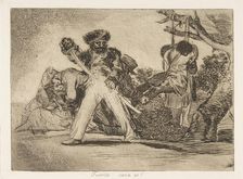 Plate 31 from The Disasters of War (Los Desastres de la Guerra): That .., 1810 (published 1863). Creator: Francisco Goya