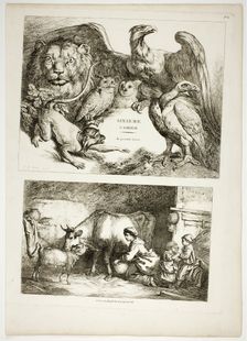 Plate 31 of 38 from Oeuvres de J. B. Huet, 1796–99. Creator: Jean Baptiste Marie Huet