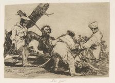Plate 32 from The Disasters of War (Los Desastres de la Guerra): Why?..., 1810 ( published 1863). Creator: Francisco Goya