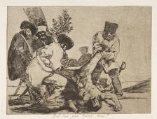 Plate 33 from The Disasters of War (Los Desastres de La Guerra): What ..., 1810 (published 1863). Creator: Francisco Goya