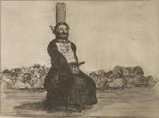 Plate 34 from The Disasters of War (Los Desastres de La Guerra): On ac..., 1810 (published 1863). Creator: Francisco Goya