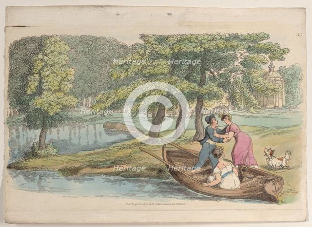 Plate 35, from "World in Miniature", 1816., 1816. Creator: Thomas Rowlandson.
