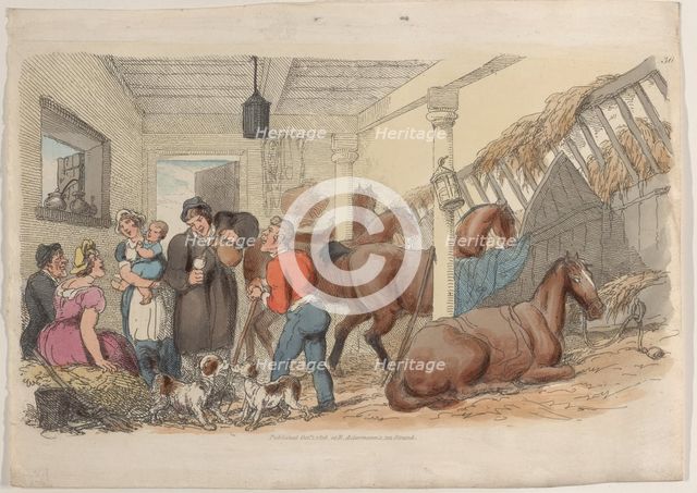 Plate 36, from "World in Miniature", 1816., 1816. Creator: Thomas Rowlandson.