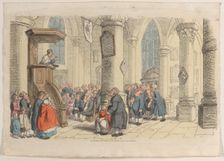 Plate 38, from "World in Miniature", 1816., 1816. Creator: Thomas Rowlandson