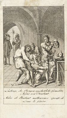 Plate 4 for History of the Middle Ages 1793. Creators: Daniel Nikolaus Chodowiecki, Eberhard Siegfried Henne