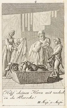 Plate 4 for Shakespeare's Macbeth 1784. Creator: Daniel Nikolaus Chodowiecki