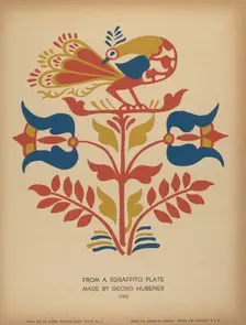 Plate 4: From Portfolio "Folk Art of Rural Pennsylvania", c. 1939. Creator: Unknown
