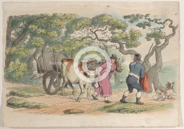 Plate 40, from "World in Miniature", 1816., 1816. Creator: Thomas Rowlandson.