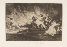 Plate 41 from The Disasters of War (Los Desastres de La Guerra): They ..., 1810 (published 1863). Creator: Francisco Goya