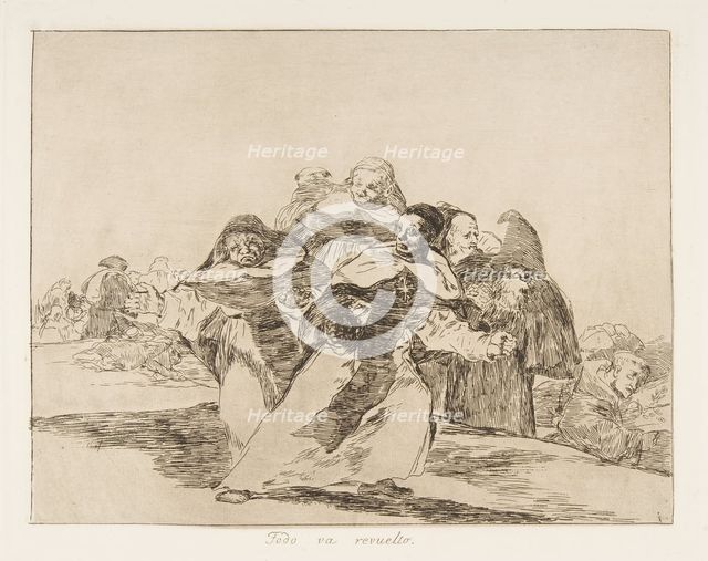 Plate 42 from 'The Disasters of War' (Los Desastres de la Guerra): 'Every..., 1810 (published 1863). Creator: Francisco Goya.