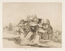 Plate 42 from The Disasters of War (Los Desastres de la Guerra): Every..., 1810 (published 1863). Creator: Francisco Goya