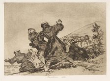 Plate 43 from The Disasters of War (Los Desastres de la Guerra): This ..., 1810 (published 1863). Creator: Francisco Goya