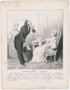Plate 43: Un homme sensible...à juste prix, 1838. Creator: Honore Daumier