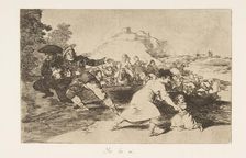 Plate 44 from The Disasters of War (Los Desastres de la Guerra): I saw..., 1810 (published 1863). Creator: Francisco Goya