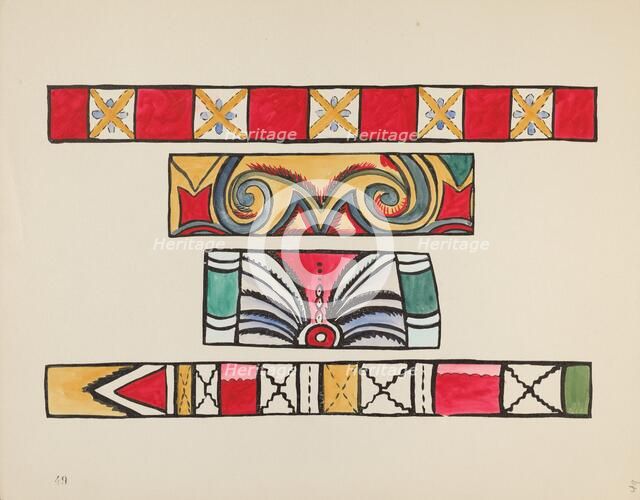 Plate 49: From Portfolio "Spanish Colonial Designs of New Mexico", 1935/1942. Creator: Unknown.
