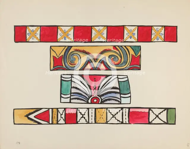 Plate 49: From Portfolio "Spanish Colonial Designs of New Mexico", 1935/1942. Creator: Unknown.